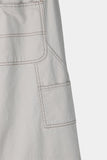 Washed Volume Carpenter Bermuda Pants