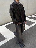 Trucker Leather Jacket