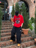 Old School Patch Nylon Pants