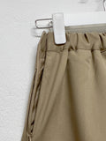 Anne pleated long skirt