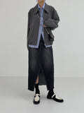 Sunny two-way short overfit blouson
