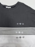 Happiness Printing Overfit Short Sleeve T-Shirt