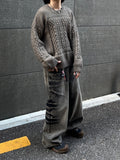 Castle Embossed Square Knit
