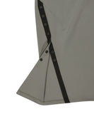 Button Slit Track Skirt