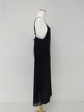 Collin Slit Layered Long One Piece