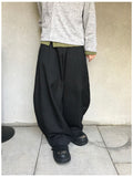 Peter Stripe Wide Slacks