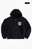West quilted hood jumper