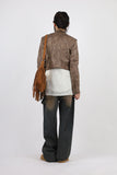 Suede Cropped Leather Jacket