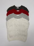 Bread Cable Half Knit