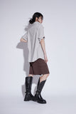 leather belt boots long ver
