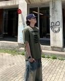 Splash Lettering Short Sleeve Tee