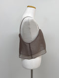 Organza Popo Layered Bustier