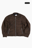 Levon suede racer jacket