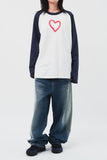 Heart Reglan Longsleeve