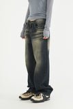 Cloudy domingo washed denim pants
