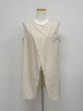 Raschel Nylon Slit Long Vest