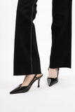 enamel stiletto heels