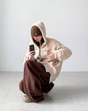 Mongle Fleece Hood Zip-Up