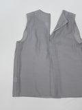 [Scarf SET] Sica V-Neck Sleeveless Blouse