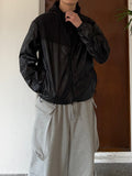 Glossy Color Matching Windbreaker
