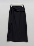 Scarf Strap Long Skirt