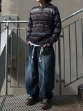 Dart Balloon Wide Washed Denim