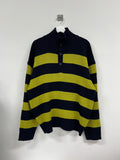 KL Stripe Button Knit