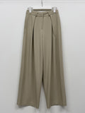 Lake Pleated Wide Slacks