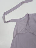 Eve One-Shoulder Pintuck Blouse