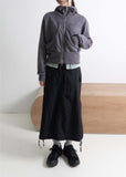 CURVE 2WAY HOOD ZIP UP