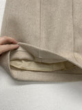 Hair Wool Mini Skirt
