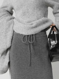 [Premium] Some Banding Knit Skirt