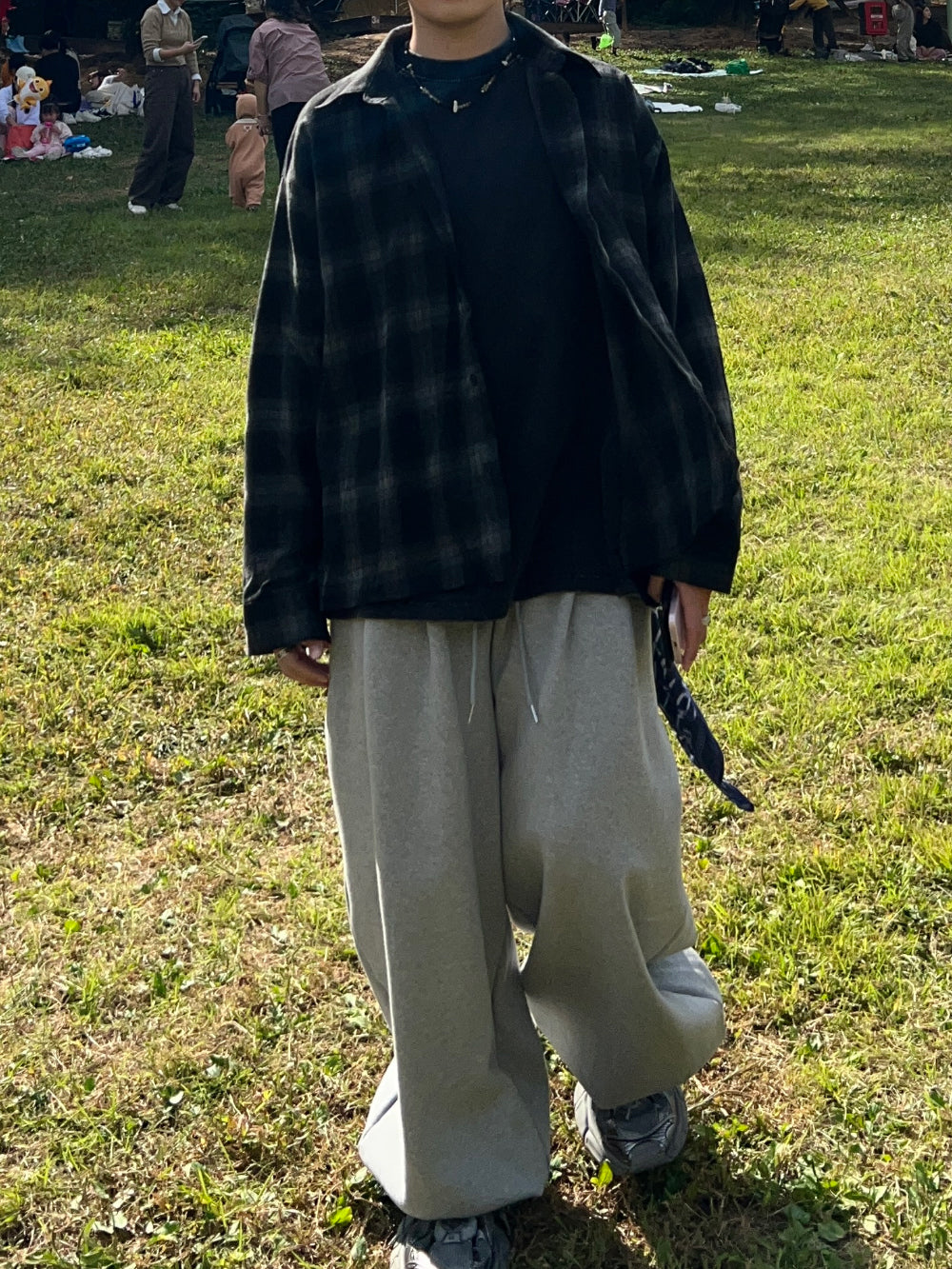【KOOLOSET】Over Jogging Two-Tuck Brushed Sweat Pants KOOLOSET (クロゼット) - オーバージョギングツータック裏起毛