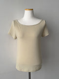 Jelly boat neck short sleeve t-shirt