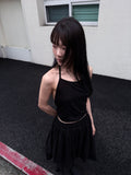 HALTER TIE SLEEVELESS