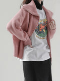 [Premium] Cory Two-Way Zip Up Knit