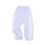 Billy Side Denim Color Matching Sweatpants