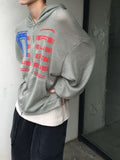 Tet 08 Knit Zip-up Hood Zip-Up