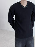 Lucerne V-Neck Ribbed Knit