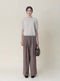 [Premium] Whole Garment Beulwim Linen Round Knit