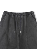 Dyeing washed panel pants