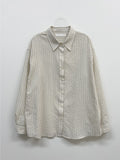 Chaplin Stripe Loose Fit Shirt