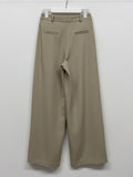 Lake Pleated Wide Slacks