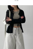 Hachi Strap Loose Fit Cardigan