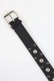 Cycle eyelet long belt