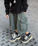 Bear Pigment Cargo Bermuda Pants