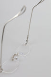 Geek chic rimless glasses