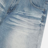 Bart washed straight denim pants