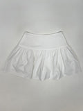 Tiered Flare Mini Skirt