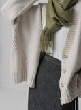 Teddy Overfit Knit Cardigan